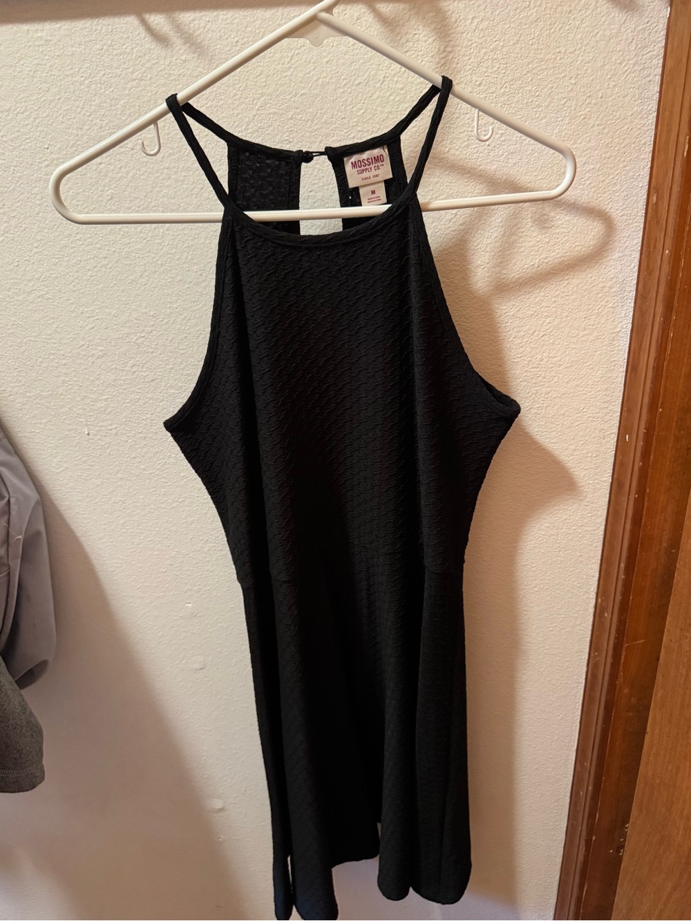Mossimo Supply Co. Black Halter Mini Dress